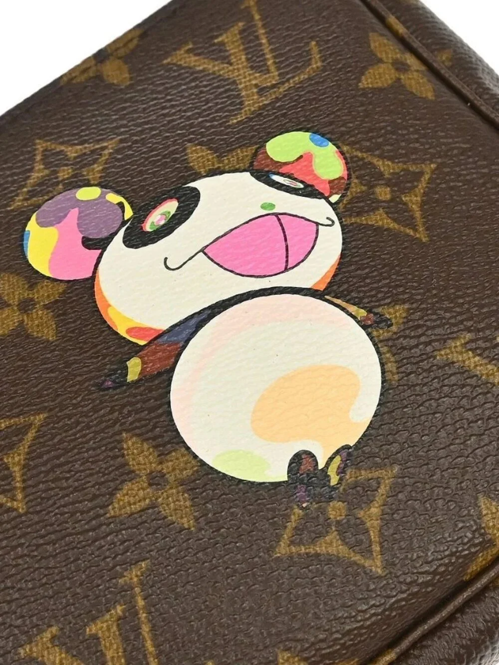 Louis Vuitton Monogram Panda Pochette Accessoires Handbag M5198